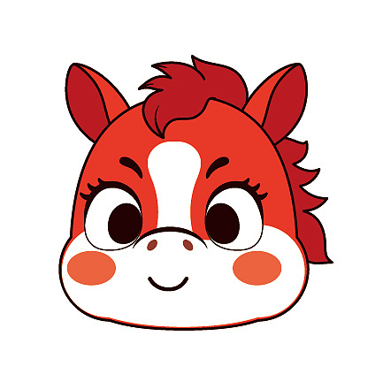 小马驹萌萌 生肖IP卡通形象插画设计马年插画（图ZMzg1NTMzMTUy） - 商业插画 - 站酷设计师阿茹生肖IP原创素材 - 站酷ZCOOL