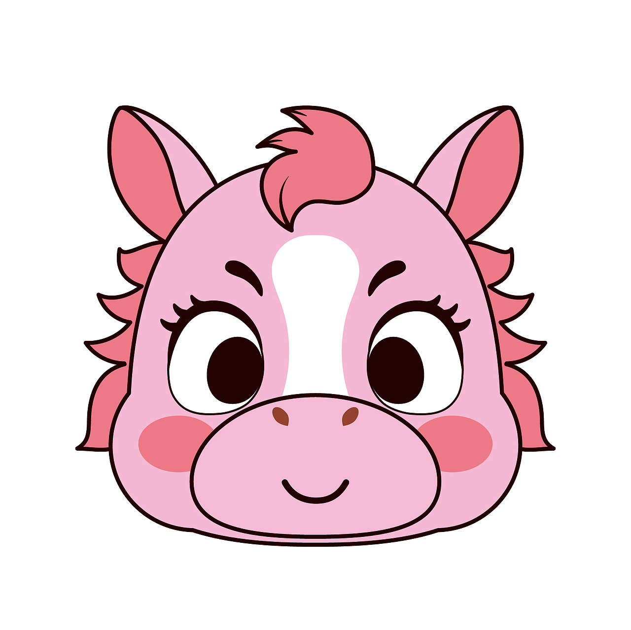 小马驹萌萌 生肖IP卡通形象插画设计马年插画（图ZMzg1NTMzMDQ4） - 商业插画 - 站酷设计师阿茹生肖IP原创素材 - 站酷ZCOOL