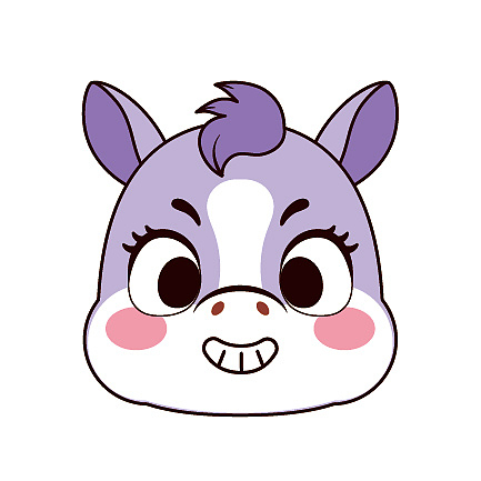 小马驹萌萌 生肖IP卡通形象插画设计马年插画（图ZMzg1NTMzMTAw） - 商业插画 - 站酷设计师阿茹生肖IP原创素材 - 站酷ZCOOL