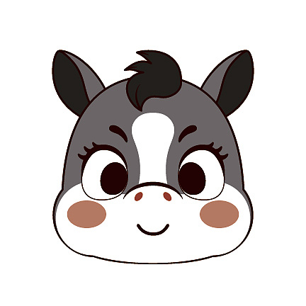 小马驹萌萌 生肖IP卡通形象插画设计马年插画（图ZMzg1NTMzMTMy） - 商业插画 - 站酷设计师阿茹生肖IP原创素材 - 站酷ZCOOL