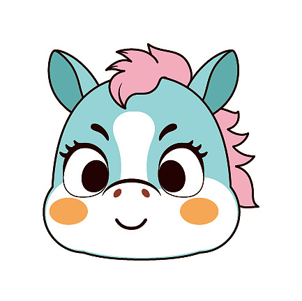 小马驹萌萌 生肖IP卡通形象插画设计马年插画（图ZMzg1NTMzMTU2） - 商业插画 - 站酷设计师阿茹生肖IP原创素材 - 站酷ZCOOL