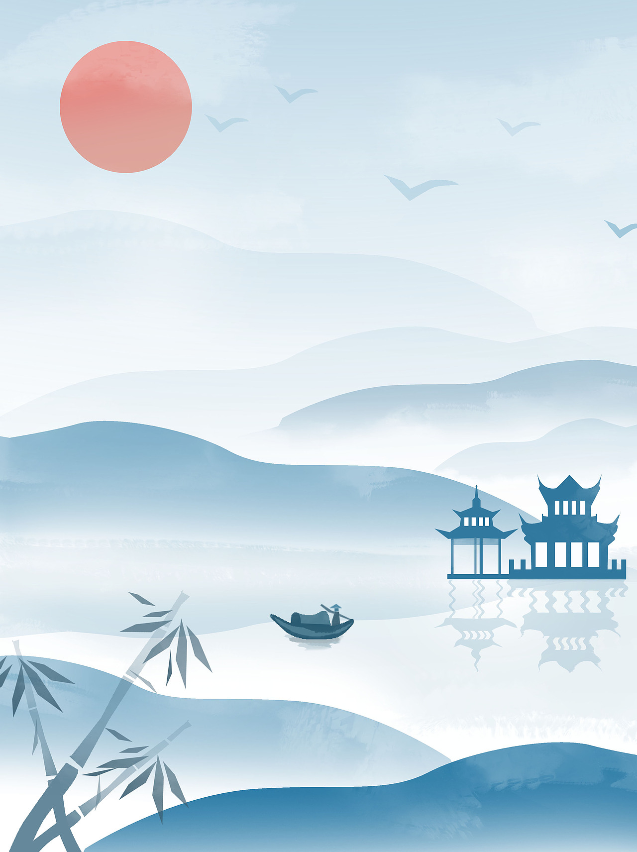 蓝色水墨（图ZMzg1NTM2OTEy） - 图案 - 站酷设计师feifei灰灰原创素材 - 站酷ZCOOL