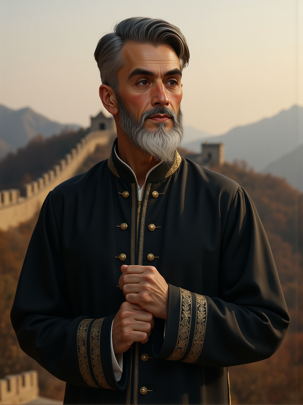 用AI重现经典：玉素甫·哈斯·哈吉甫 Yusup Has Hajip（图ZMzg1NTQxODY4） - AI作品 - 站酷设计师设计师ILQIN原创素材 - 站酷ZCOOL