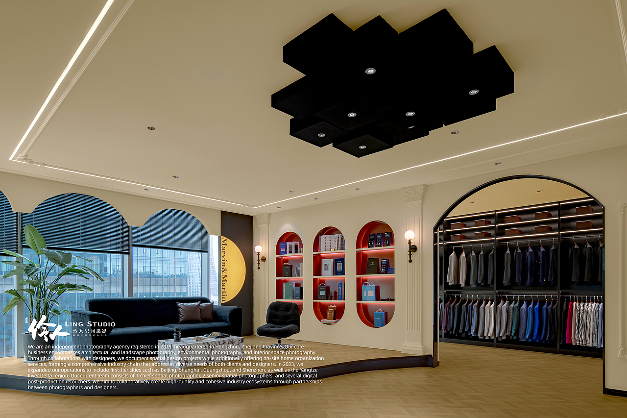 空间摄影｜杭州·Marvin&Martin西服定制店