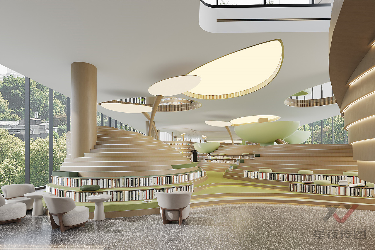 工装-图书馆（图ZMzg1NTQ0MDQ0） - 其他 - 站酷设计师沐涵呦原创素材 - 站酷ZCOOL