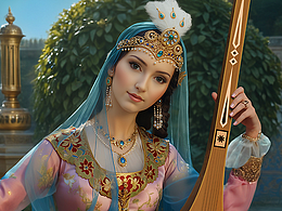 穿越时空的笔触：阿曼尼莎汗与AI的对话 Amannisahan