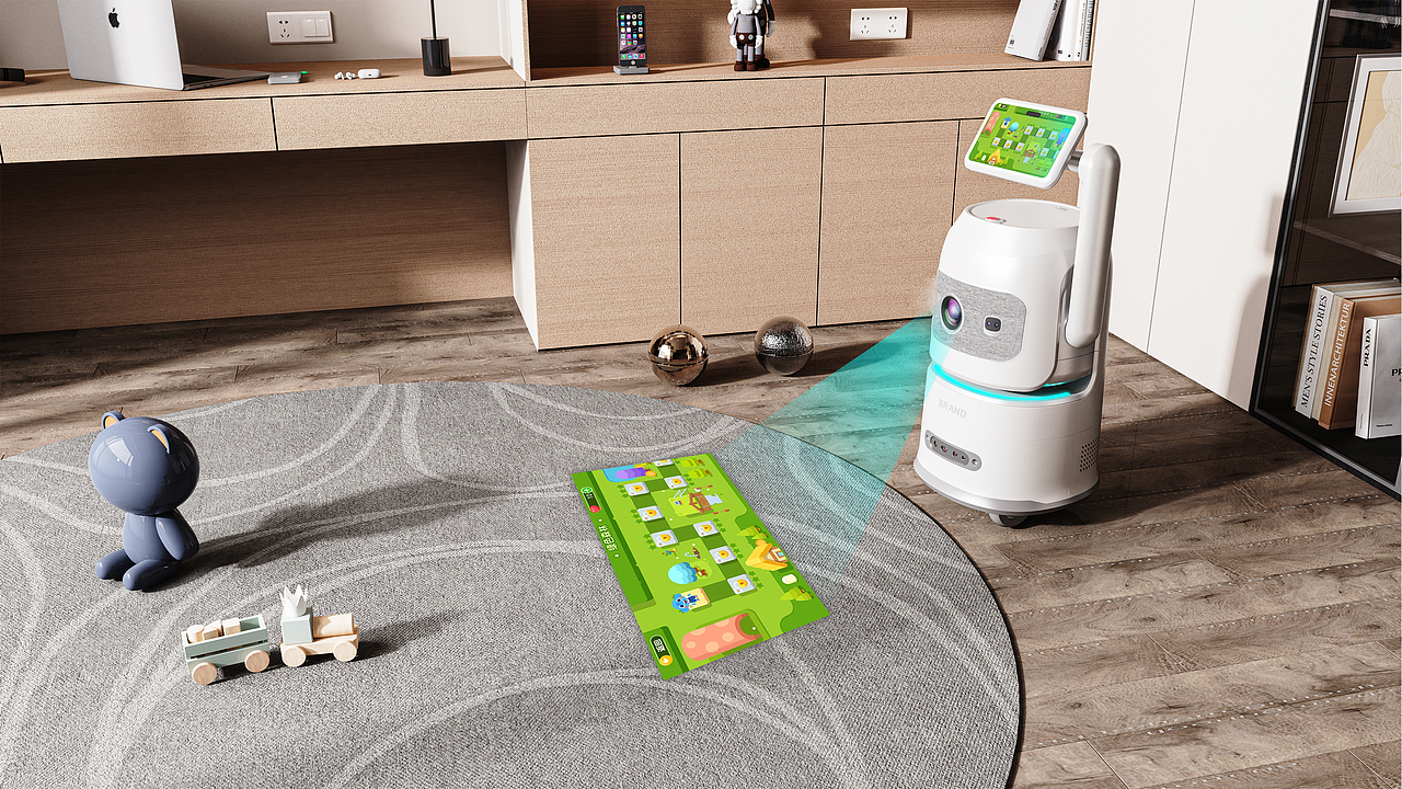 秉初设计作品 - Timeless Companion | 智能陪护机器人