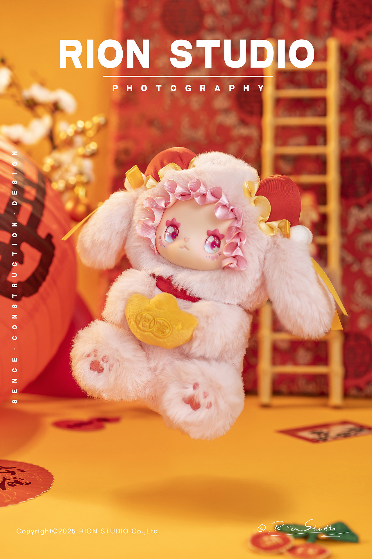 潮玩拍摄丨《LOVELY EMMA》新年限定抱抱兔