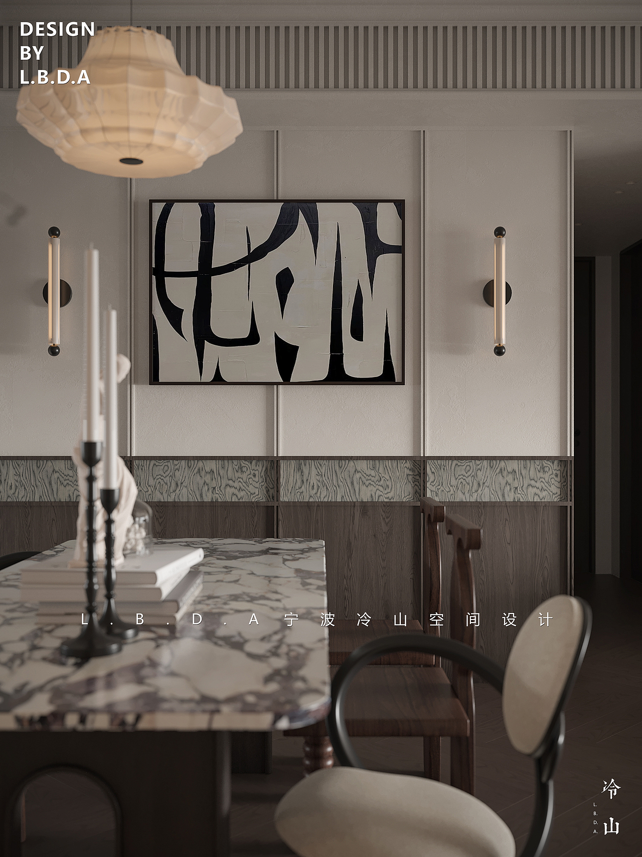 建发嫚云丨150㎡中古法式（图ZMzg1NTUyNzMy） - 家装设计 - 站酷设计师LBDA冷山丨严栋原创素材 - 站酷ZCOOL