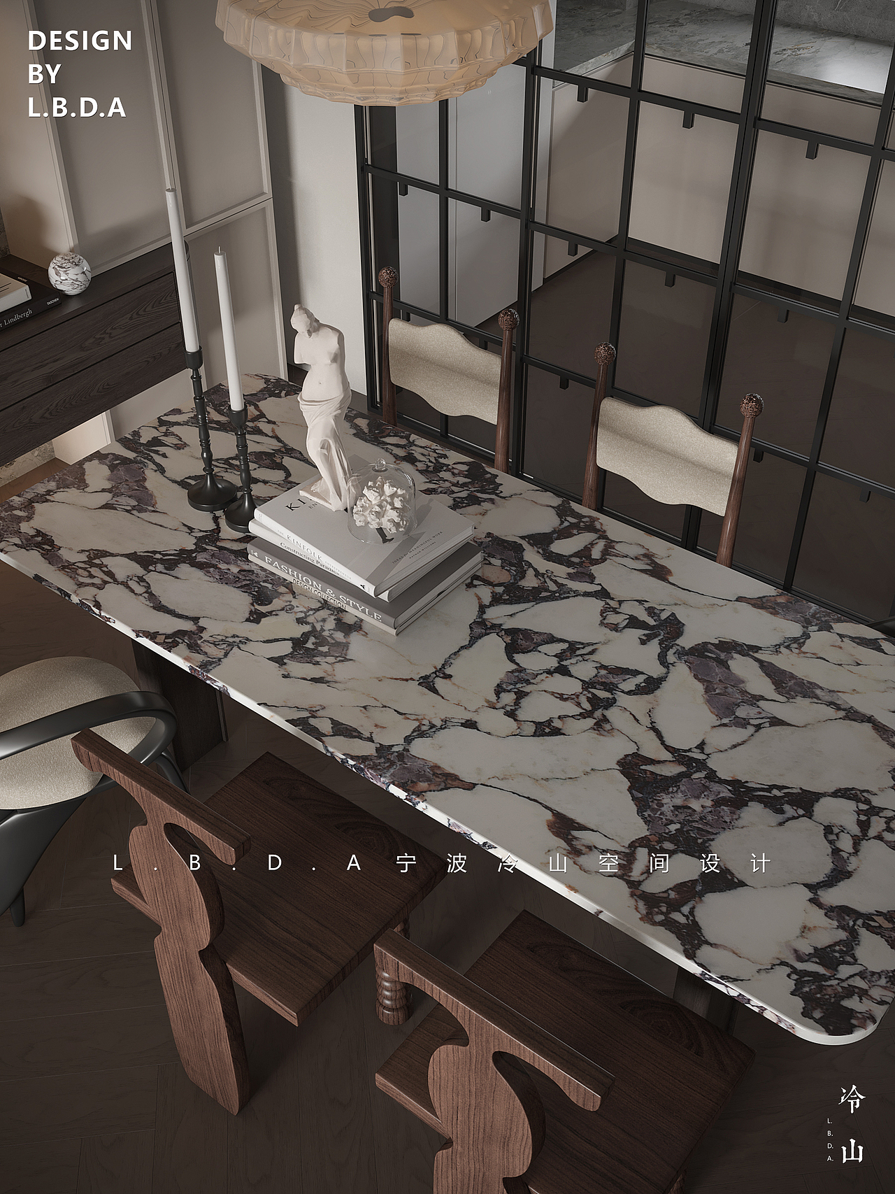 建发嫚云丨150㎡中古法式（图ZMzg1NTUyNzEy） - 家装设计 - 站酷设计师LBDA冷山丨严栋原创素材 - 站酷ZCOOL
