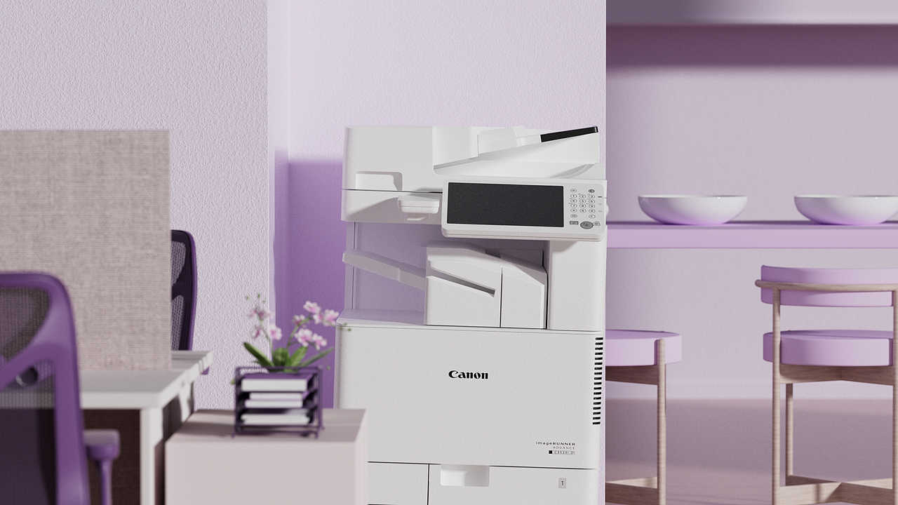 C4D办公室动画制作渲染