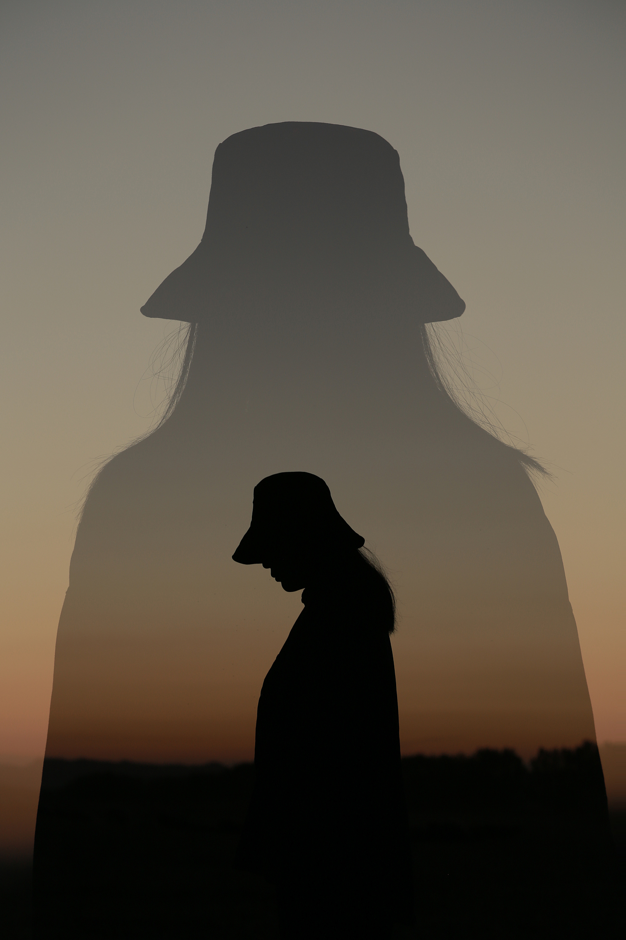 夜幕降临，去拍一组双重曝光吧（图ZMzg1NTY0MTI0） - 人像摄影 - 站酷设计师星辰之间一修图师原创素材 - 站酷ZCOOL