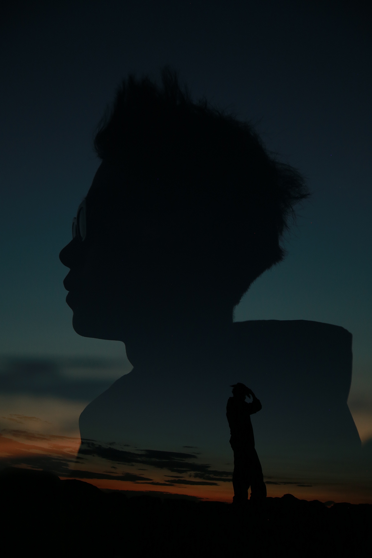 夜幕降临，去拍一组双重曝光吧（图ZMzg1NTY0MDky） - 人像摄影 - 站酷设计师星辰之间一修图师原创素材 - 站酷ZCOOL