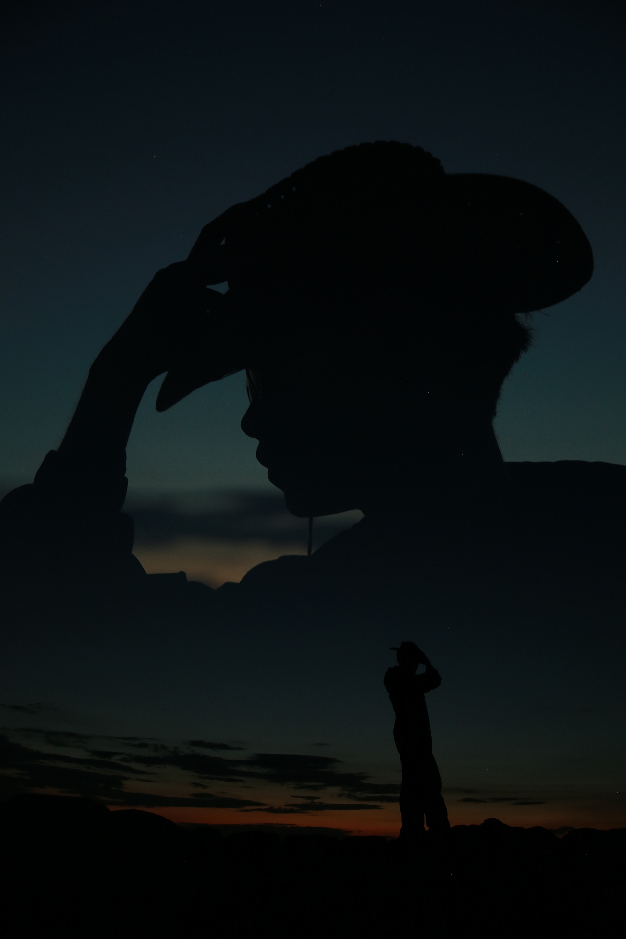 夜幕降临，去拍一组双重曝光吧（图ZMzg1NTY0MDk2） - 人像摄影 - 站酷设计师星辰之间一修图师原创素材 - 站酷ZCOOL