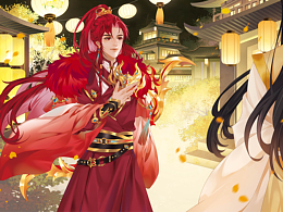 原创古风·文创  插画