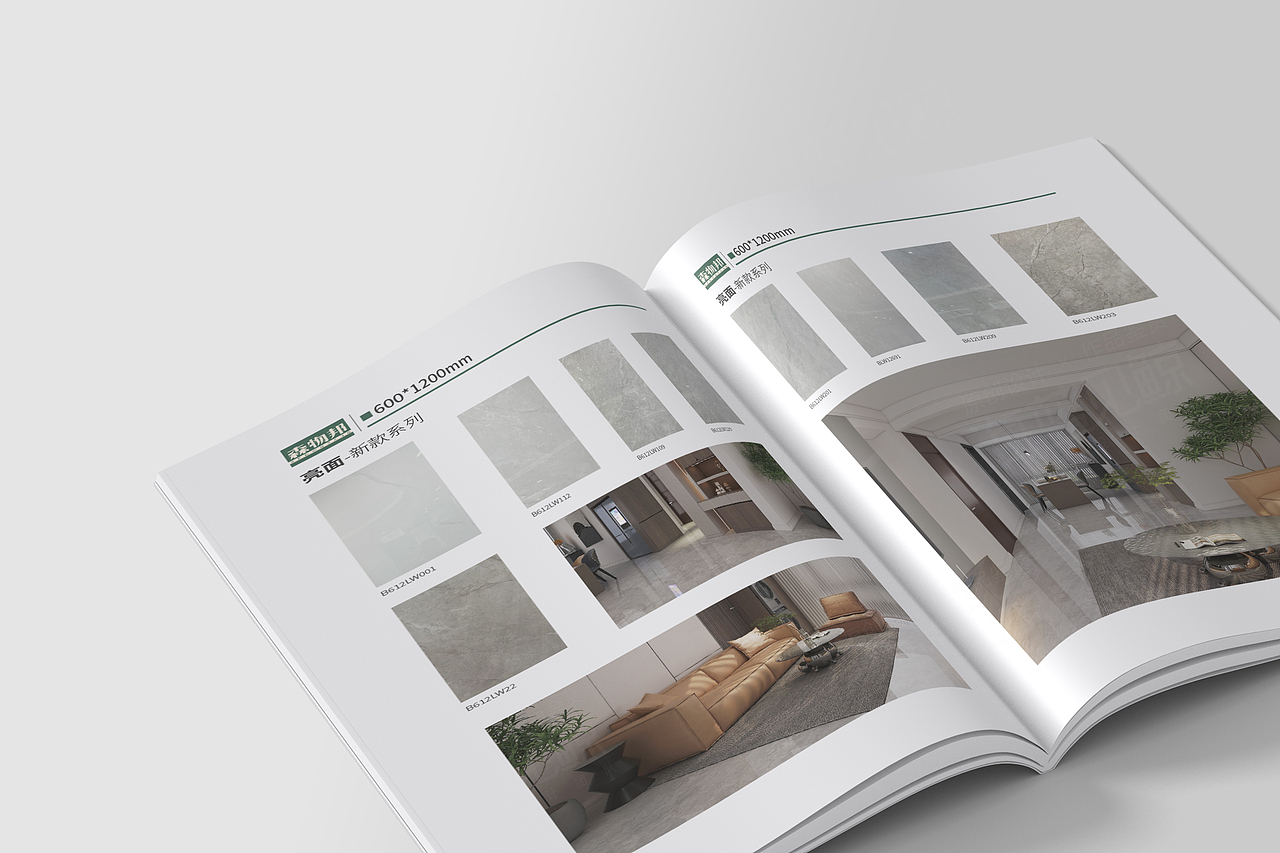 装饰材料产品画册（图ZMzg1NTg3NzI4） - 书籍/画册 - 站酷设计师海蓝见鲸品牌设计原创素材 - 站酷ZCOOL