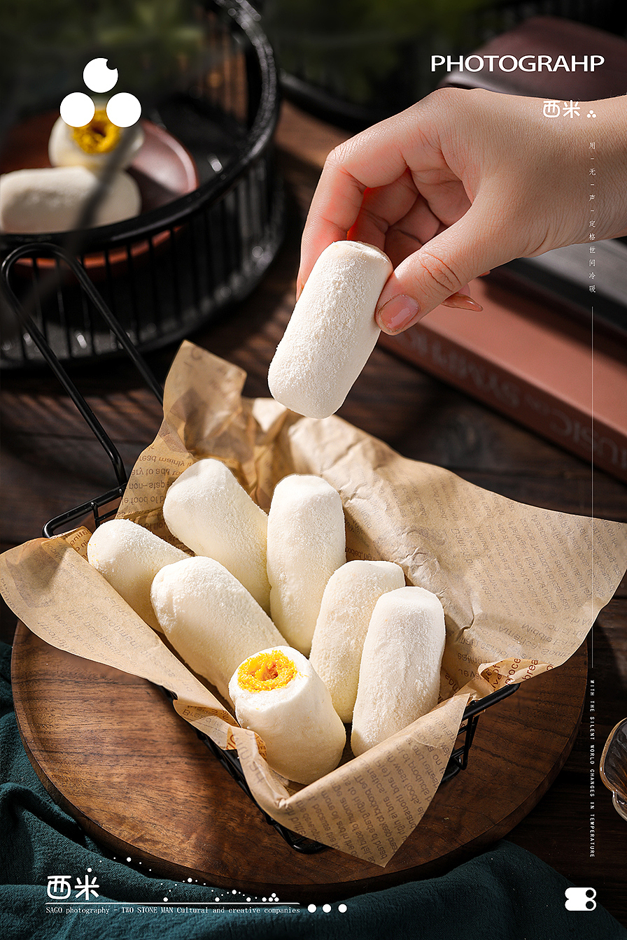 美食摄影丨本宫饿了原味奶酥复古新中式场景拍摄丨西米