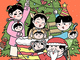 Q版連載漫畫(huà)-圣誕篇