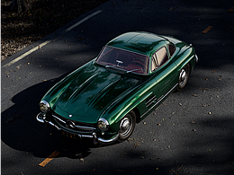 【汽车渲染】Mercedes 300SL