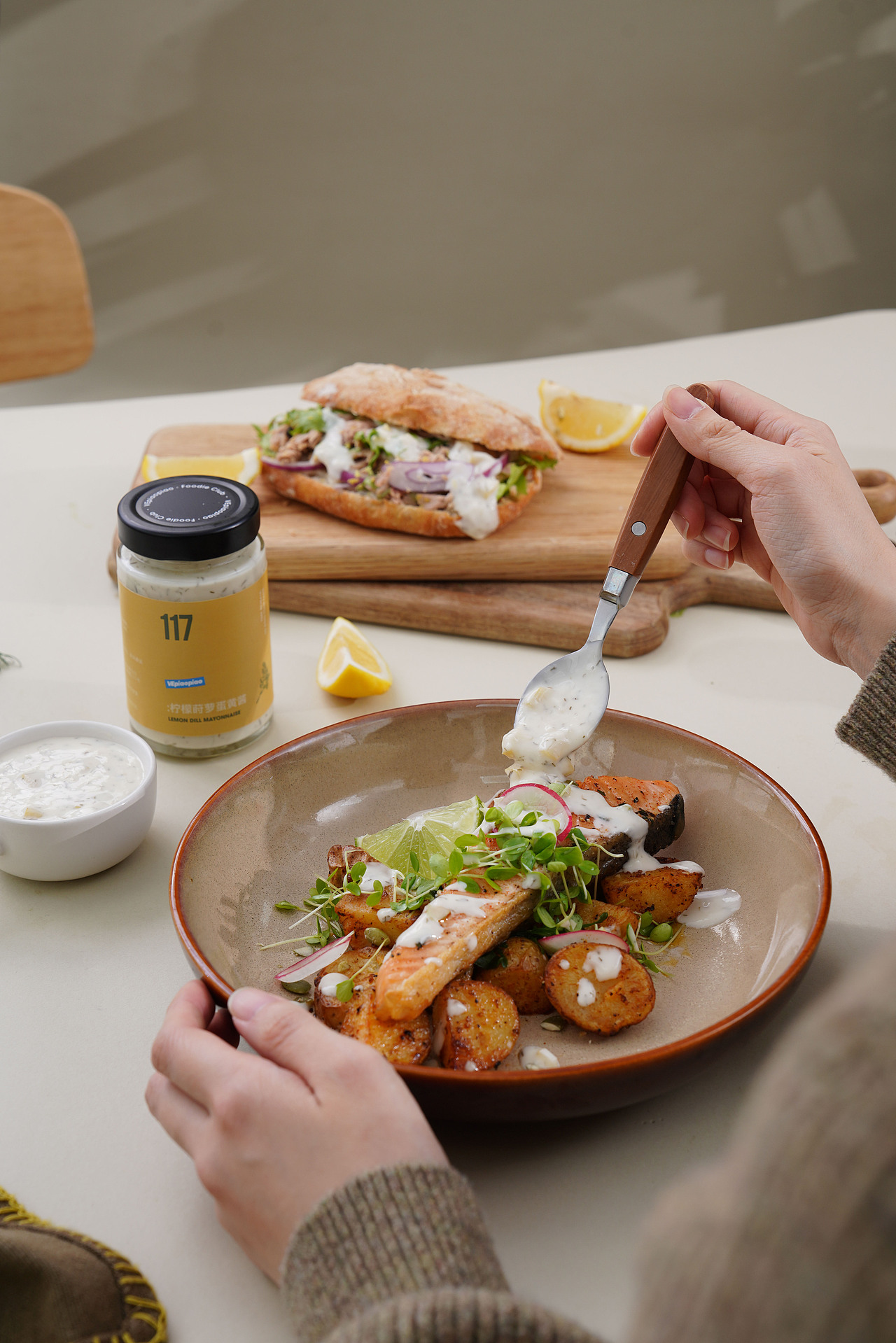 轻食沙拉摄影 西餐菜单拍摄 西餐摄影 电商产品摄影