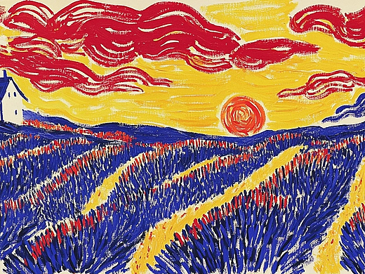 梦幻田野牧歌的诗意之旅