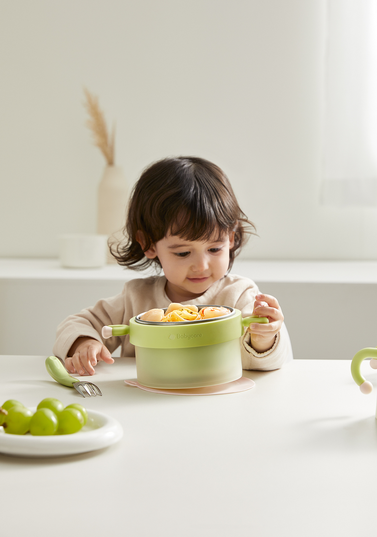 Babycare恒温注水碗 | 每一口都有妈妈掌心的温度