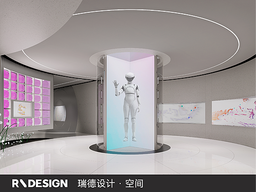 瑞德设计新作：全屋智能家居安全生态系统展厅设计
