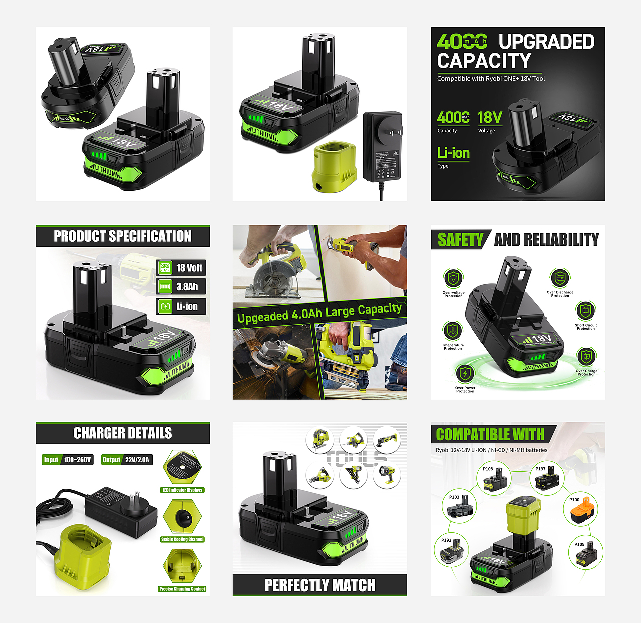 亚马逊-18V电池渲染主图（图ZMzg1NjIzMjky） - 海报 - 站酷设计师设计css原创素材 - 站酷ZCOOL