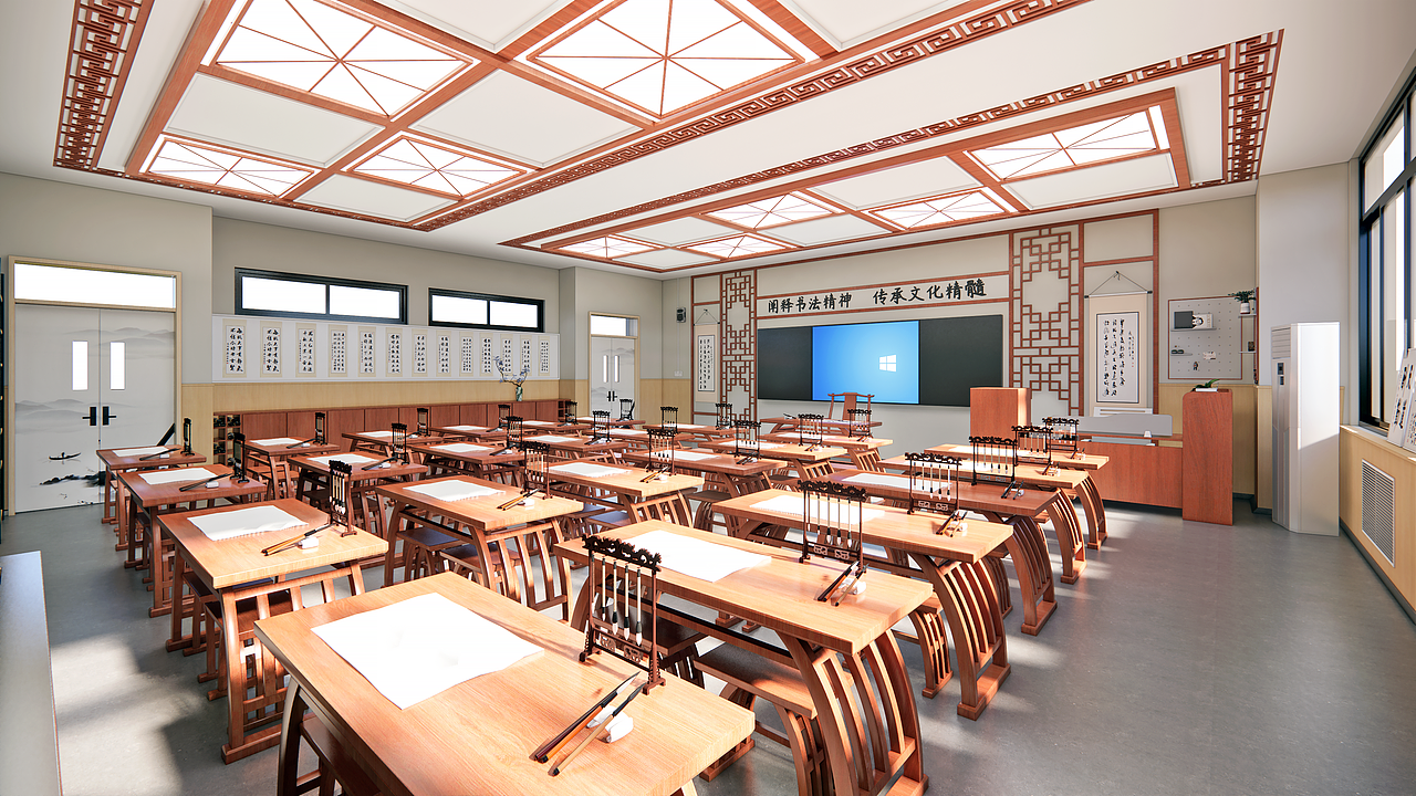 教育空间 | 功能教室 | 21-22（图ZMzg1NjI5MjU2） - 其他空间 - 站酷设计师CHEHE坼合原创素材 - 站酷ZCOOL