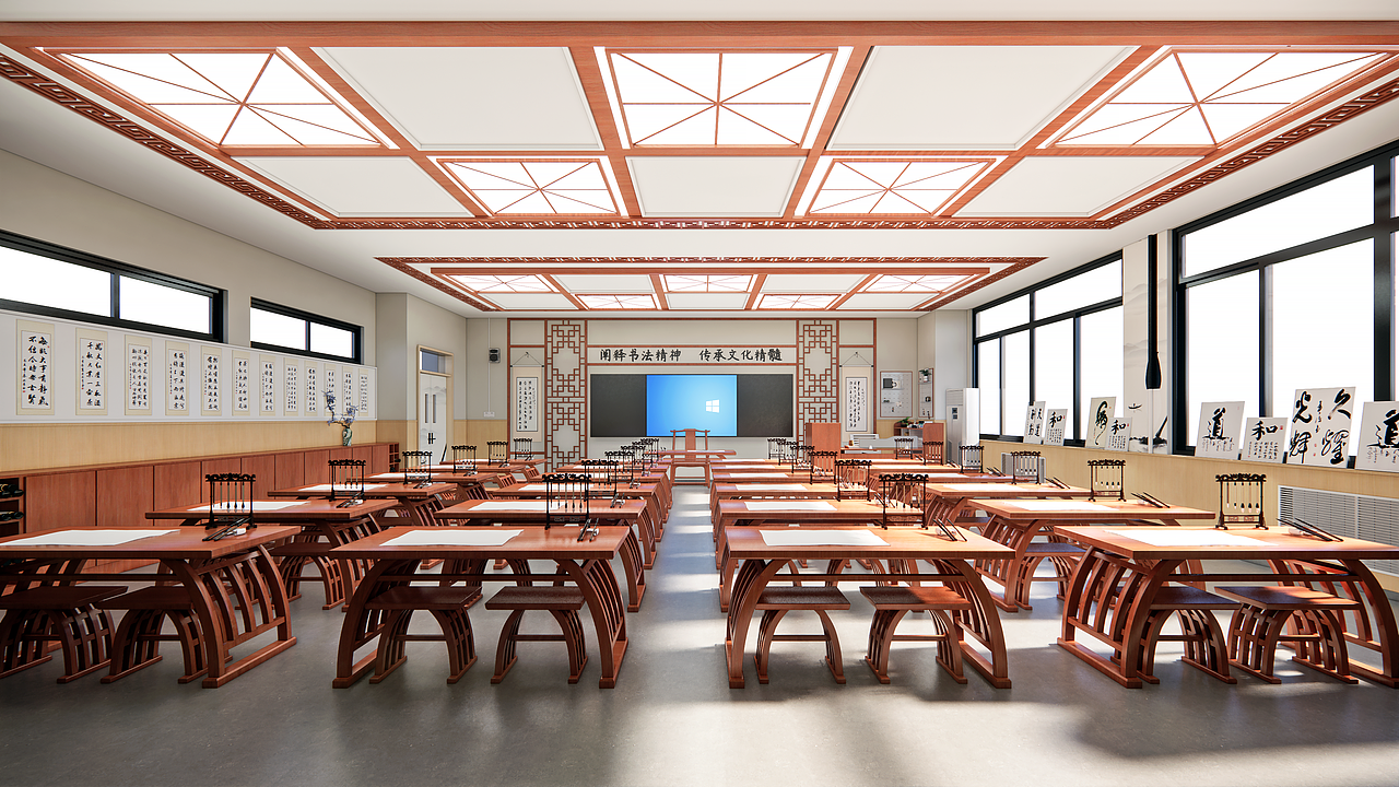 教育空间 | 功能教室 | 21-22（图ZMzg1NjI5MjYw） - 其他空间 - 站酷设计师CHEHE坼合原创素材 - 站酷ZCOOL