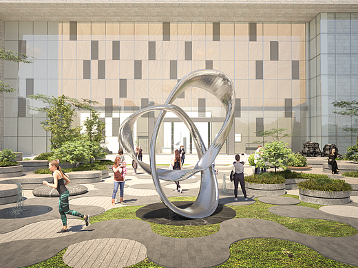 商场外广场设计