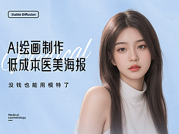 【Stable Diffusion】AI绘画辅助医美品牌视觉升级案例