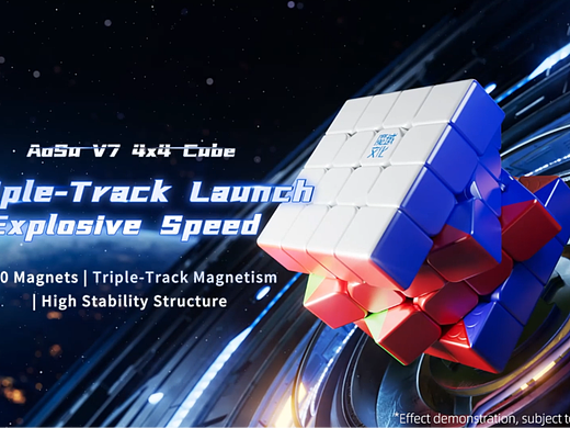 傲速WRM V2 四阶魔方 C4D三维动态设计