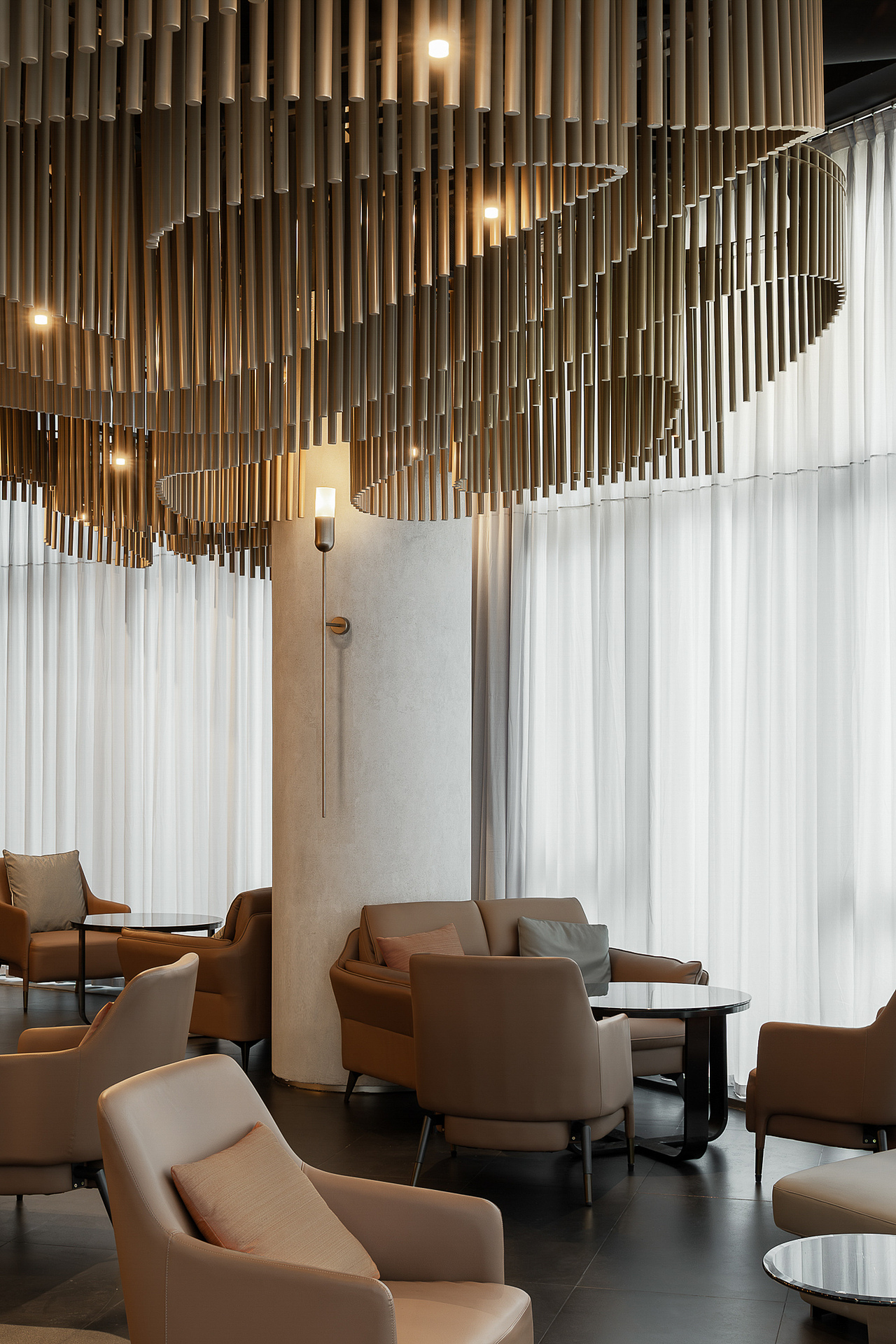 「葉」雪茄酒吧（图ZMzg1NjQyODYw） - 酒店餐饮设计 - 站酷设计师星球建筑事务所原创素材 - 站酷ZCOOL