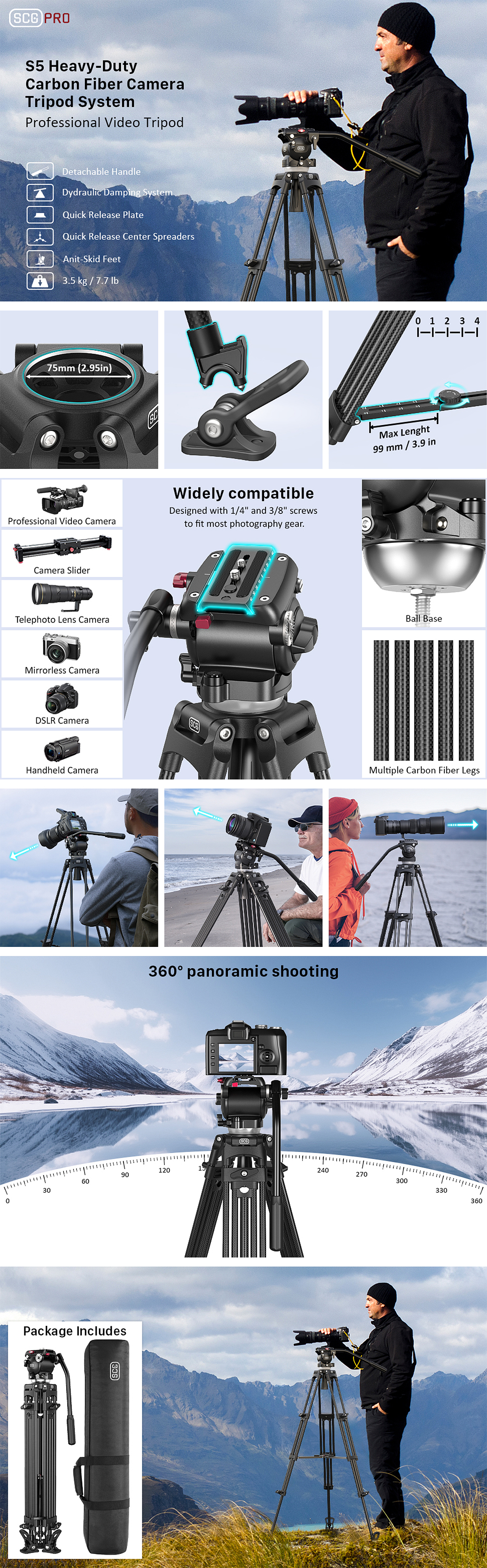 摄影机云台三脚架/亚马逊详情图/建模渲染（图ZMzg1NjQ1OTEy） - 工业用品/机械 - 站酷设计师ZHGHG原创素材 - 站酷ZCOOL