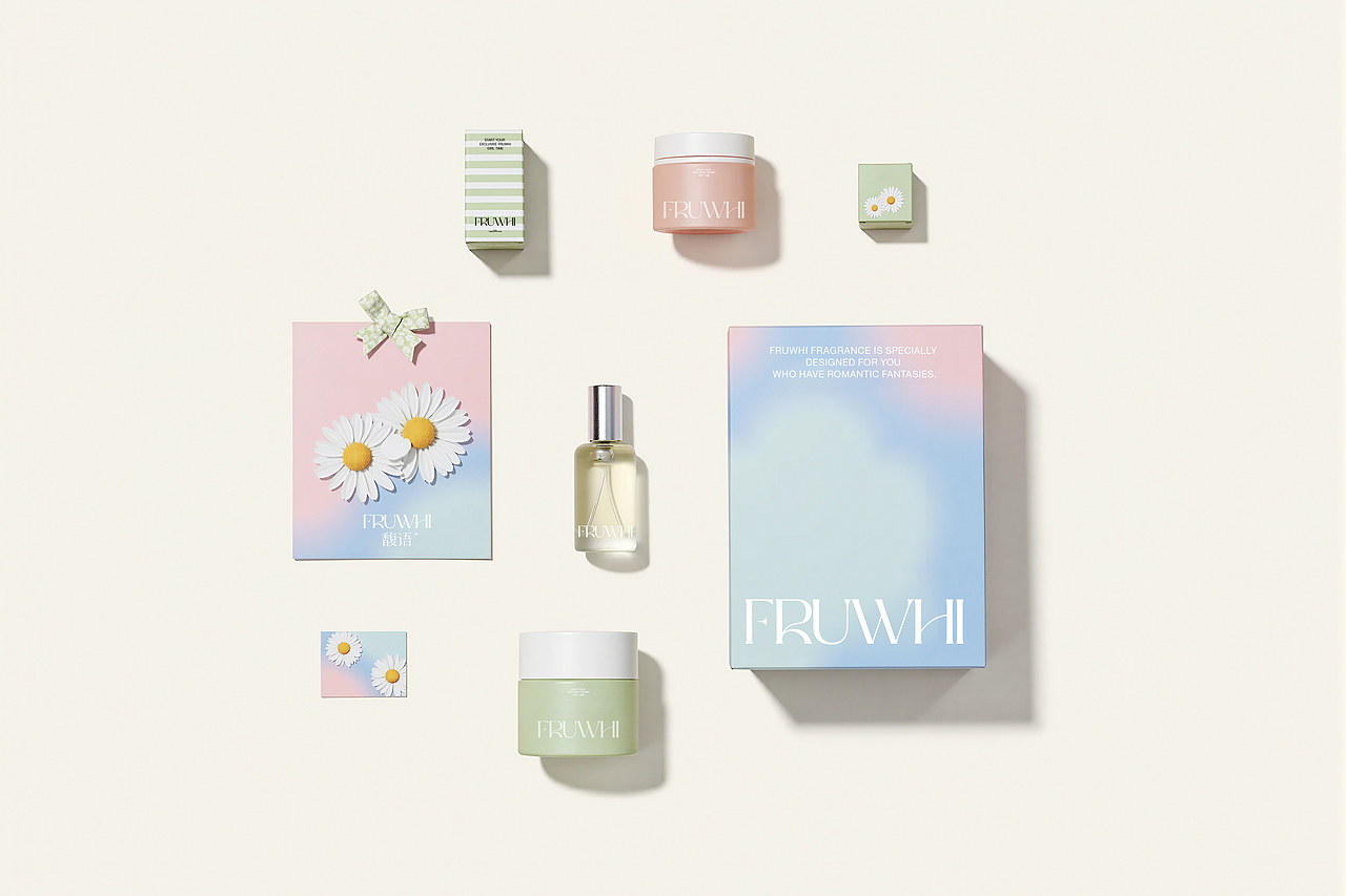 FRUWHI馥语—少女香氛品牌设计（图ZMzg1NjQ5MjU2） - 品牌 - 站酷设计师可妮锅锅_原创素材 - 站酷ZCOOL