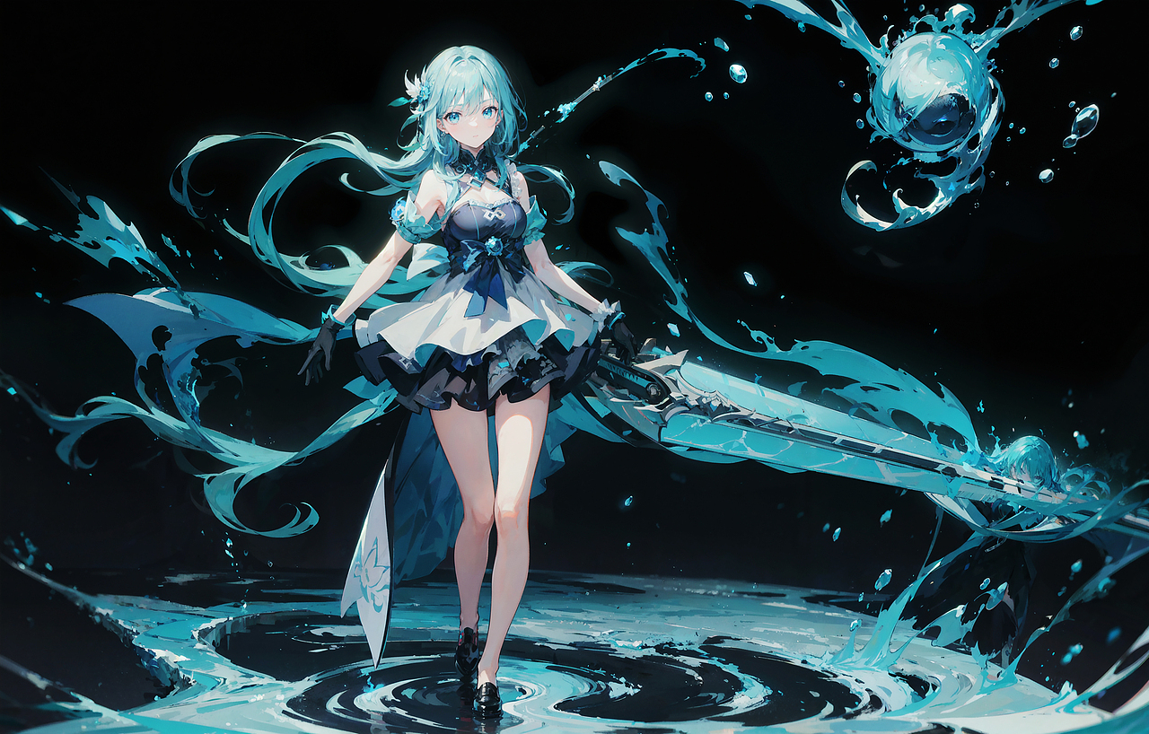 【动漫少女】（图ZMzg1NjU2MDky） - 商业插画 - 站酷设计师得好画原创素材 - 站酷ZCOOL