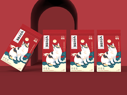 猫粮包装，品牌设计