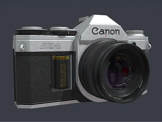 【3dmax建模】零基础次世代相机模型制作教程。