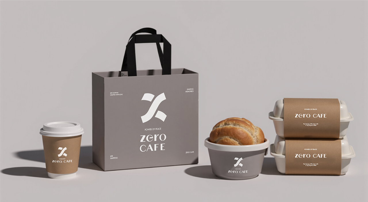 ZERO CAFE 品牌设计（图ZMzg1NjY1NTA0） - 品牌 - 站酷设计师设计师_NANA原创素材 - 站酷ZCOOL