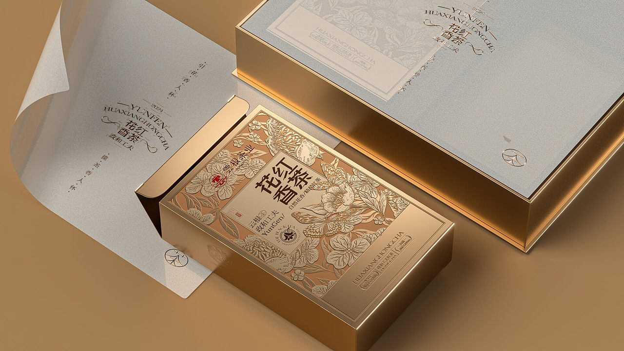 梵茶计X云根 花香红茶 花香漫溢红茶韵（图ZMzg1Njc2ODA4） - 包装 - 站酷设计师梵茶计原创素材 - 站酷ZCOOL