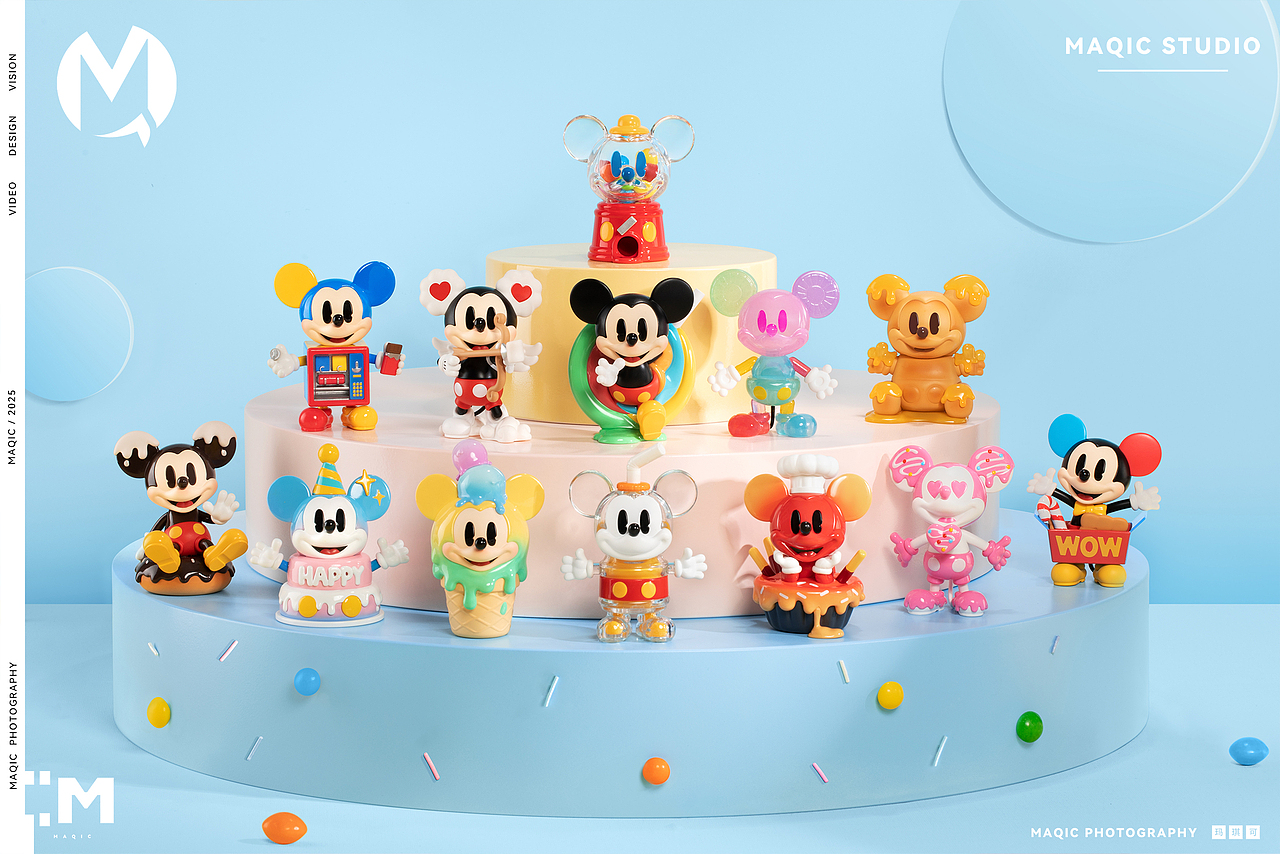 泡泡玛特「米奇童心无界」迪士尼系列盲盒——潮玩摄影（图ZMzg1NjkxODky） - 产品摄影 - 站酷设计师玛琪可摄影原创素材 - 站酷ZCOOL