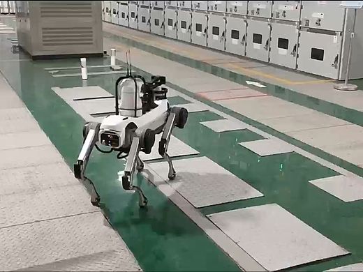 机器狗虚拟同步映射视频