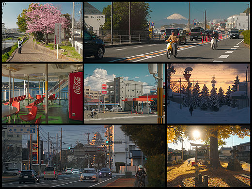 一些日本街道的电影感场景