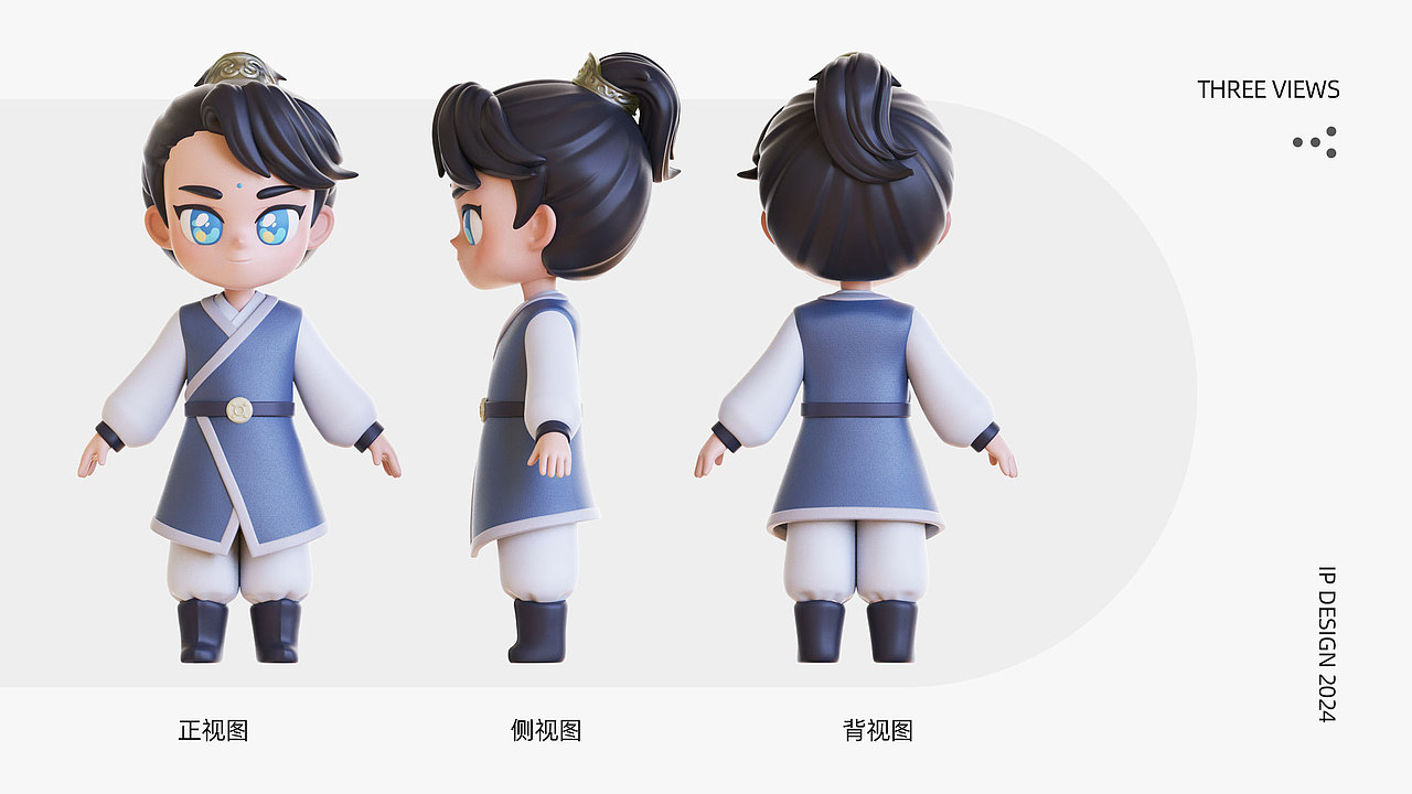 西泠印社——小师妹IP形象（图ZMzg1Njk5Mjgw） - IP形象 - 站酷设计师建模机器MK原创素材 - 站酷ZCOOL