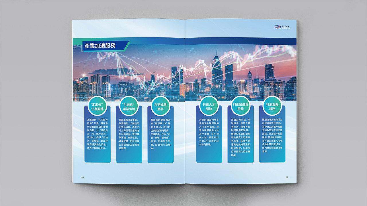 画册设计临港海外科创中心企业画册（图ZMzg1NzAwMzMy） - 书籍/画册 - 站酷设计师晏迪原创素材 - 站酷ZCOOL
