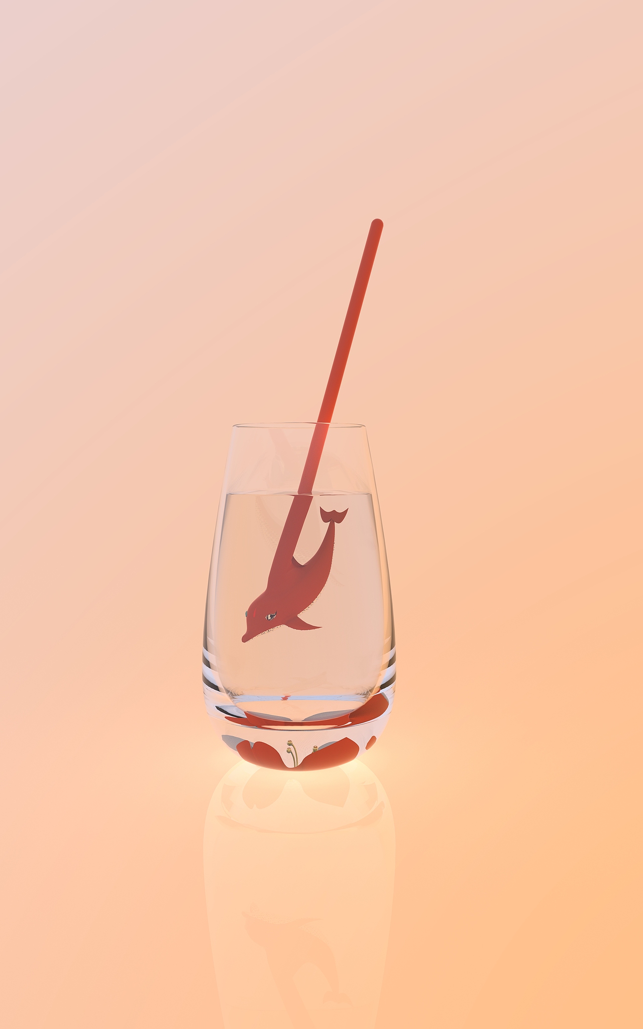 一个搅拌棒，一个杯子，取自大鱼海棠（图ZMzg1NzA1NTUy） - 生活用品 - 站酷设计师午夜凶熊原创素材 - 站酷ZCOOL