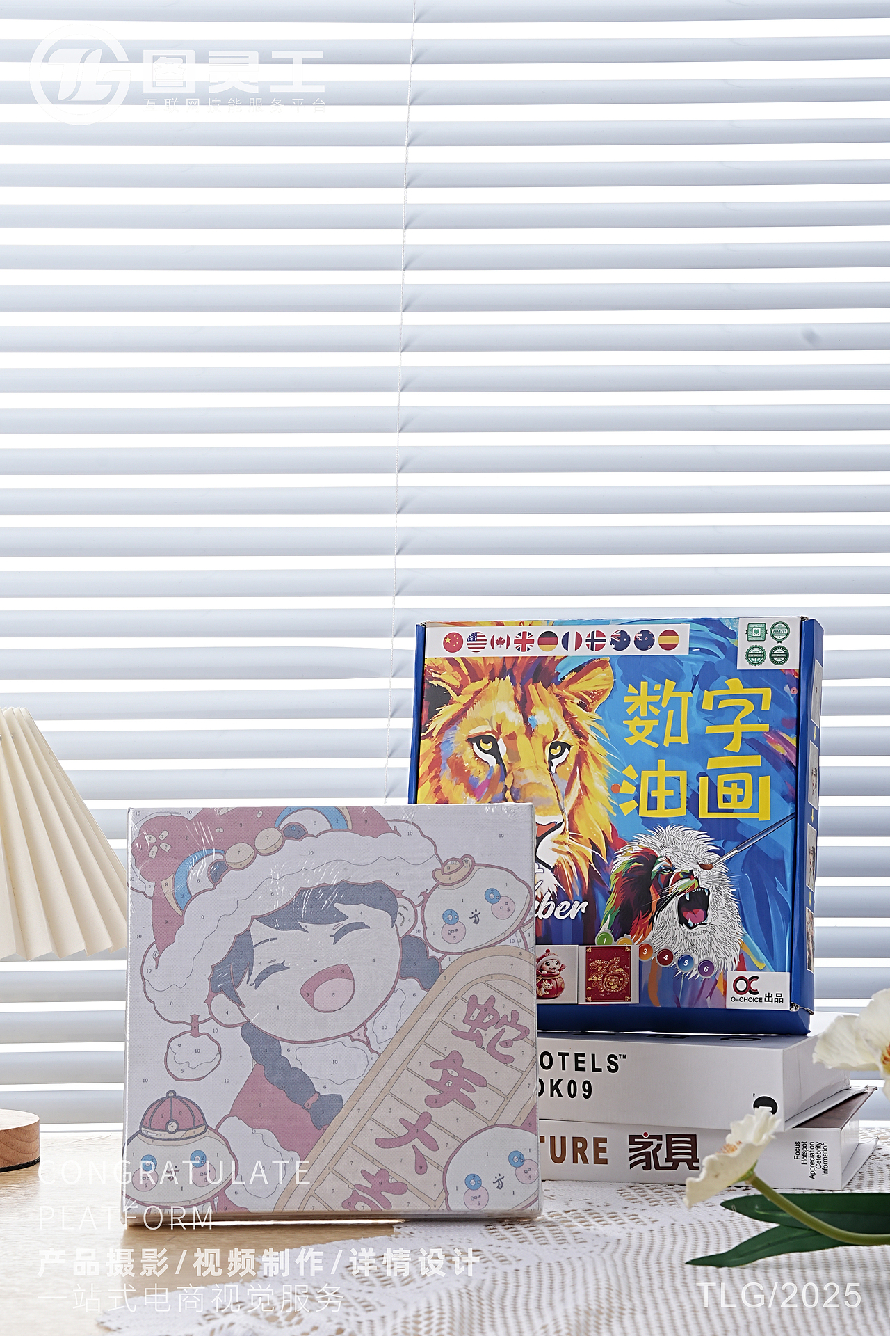 静物摄影丨电商产品拍摄丨diy手工填充绘画数字油画