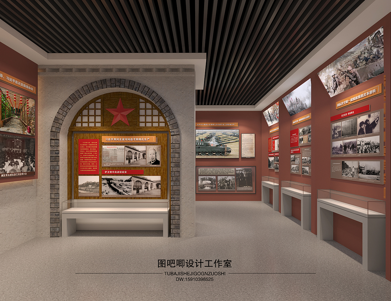 抗日战争纪念馆（落地）（图ZMzg1NzIxMTQw） - 展陈设计 - 站酷设计师图吧唧设计原创素材 - 站酷ZCOOL