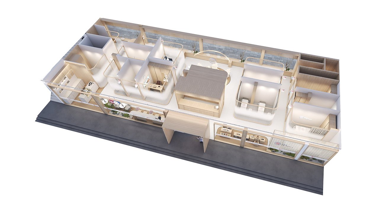 深圳次世代瘦身轻体塑形健康保健品牌展厅设计网站（图ZMzg1NzIyMDIw） - 展陈设计 - 站酷设计师上海班德设计咨询原创素材 - 站酷ZCOOL